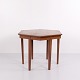 Osted Antik & Design präsentiert: Antiker sechseckiger Beistelltisch aus Mahagoni mit Intarsien aus den 1880er ...