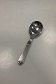 Georg Jensen Pyramid Sterling Silver / Steel Serving Spoon