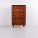 Osted Antik & Design präsentiert: Teak Kommode mit 7 Schubladen dänisches Design aus den 1960er Jahren