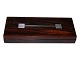 Antik K presents: Rose wood box with inlaid Hans Hansen sterling silver from 1960-1970