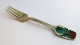 Lundin Antique präsentiert: MichelsenWeihnachtsgabel1946Sterling (925)