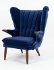 Lundin Antique präsentiert: Atemberaubender, neu gepolsterter Svend-Skipper-„Teddy Bear“-Sessel in exquisitem ...