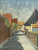 Ölgemälde auf LeinwandStadtmotiv*DKK 750