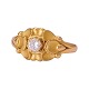 Aabenraa Antikvitetshandel präsentiert: Georg Jensen 18kt Goldring 272 mit einem Diamanten. Ringgr. 52