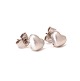 Aabenraa Antikvitetshandel präsentiert: Ein Paar Ole Lynggaard Heart Ohrstecker aus 14kt Wiessgold. Grösse: 12x18mm
