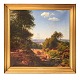 Aabenraa Antikvitetshandel präsentiert: Peter Christian Thamsen Skovgaard, 1817–75, Öl auf ...
