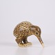 Osted Antik & Design präsentiert: Knud Basse Kiwi Vogel Figur 7,5 x 6 x 12 cm