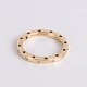 Osted Antik & Design præsenterer: Ole Lynggaard Forever Love Ring 18 Karat Guld med Hjerter og 8 diamenter