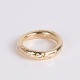 Osted Antik & Design præsenterer: Ole Lynggaard Love ring i 18 karat guld med diamanthjerte og 6 diamanter ...