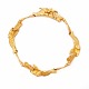 Aabenraa Antikvitetshandel präsentiert: Lapponia Armband aus 14kt Gold von Björn Weckström 1971. L: 18,5cm