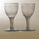 Aabenraa Antikvitetshandel präsentiert: Ein paar Hochzeitsgläser von Hurdal um 1780-1800. H: 12,5cm