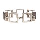 Aabenraa Antikvitetshandel präsentiert: Hans Hansen Sterlingsilber Armband. L: 19,5cm