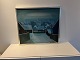 MR Retro Design präsentiert: Exklusive nordische Winterlandschaft von Knud A. V. Petersen – Öl auf Leinwand. ...