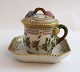 Lundin Antique präsentiert: Royal Copenhagen. Flora Danica. Cremetasse m. Untersatz. Modell # 3514 + 3515. (1 ...