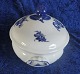 Blaue Blume Glatt dänisch Geschirr. Ragoutschüssel mit Deckel Nr. 8054 aus 1. Wahl