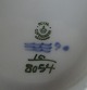 Blaue Blume Glatt dänisch Geschirr. Ragoutschüssel mit Deckel Nr. 8054 aus 1. Wahl