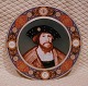B&G Denmark plaquettes with portrait of Danish Rulers. The Monarch collection