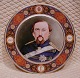 B&G Dänemark Teller mit Porträt von Dänische Regenten, die Königsammlung