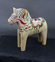 Beige Dala horse from Sweden H 18cms