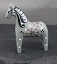 Grey Dala horse from Sweden H 11cms