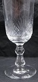 Set mit 6 Kristall-Champagnergläsern, 19 cm