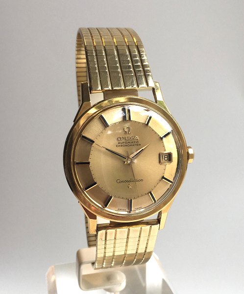 Omega Constellation Automatic Pie Pan 18 kt Gold. Ref. 14902 62SC. Jahr 1961-62