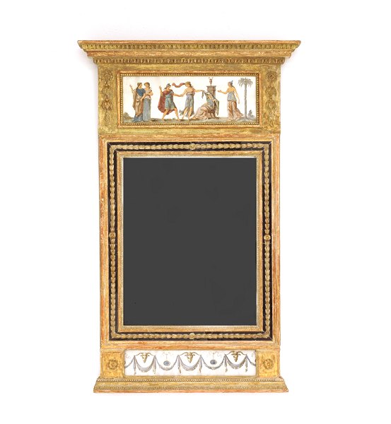 Big chimney mirror, gustavanian.
Sweden around 1780-1800