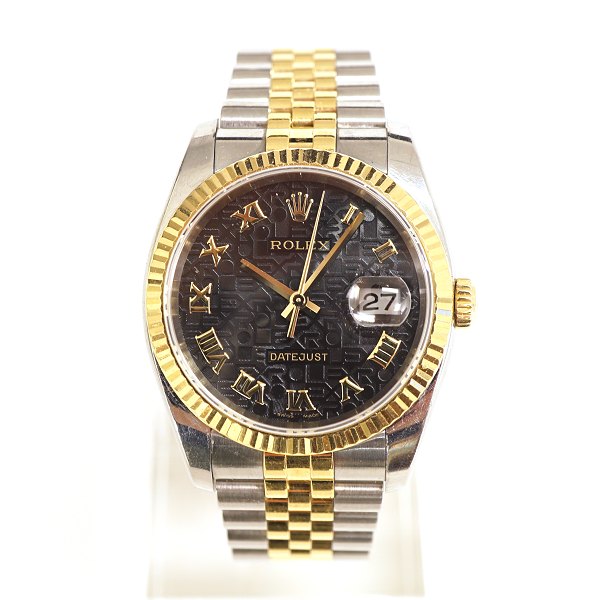 Rolex Datejust, Gold und Stahl. Ref. 116233. Gekauft am 24.05.06. Wird mit Box, 
Zertifikat etc geliefert. D: 36mm