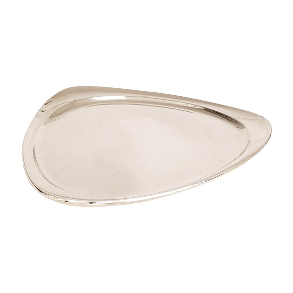 Hans Bunde for Cohr: Tray, sterling silver. Size: 35x35cm. W: 835gr