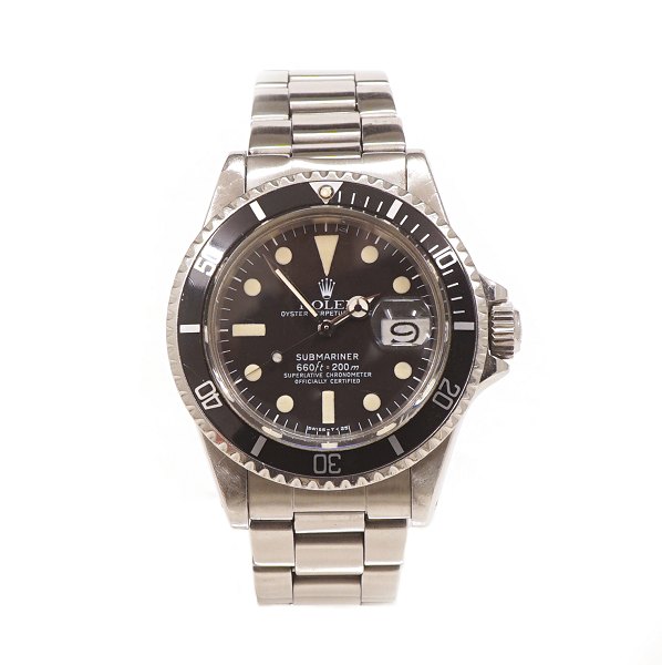 Rolex Submariner. Ref. 1680. Circa 1977. D: 40mm. Nice condition