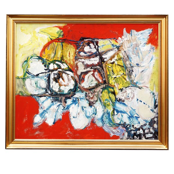 Mogens Balle, 1921-88, oil on canvas. Signed. Visible size: 60x73cm. With frame: 
70x83cm