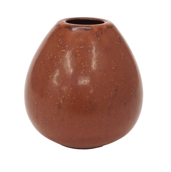 Saxbo Denmark stoneware vase. H: 15cm