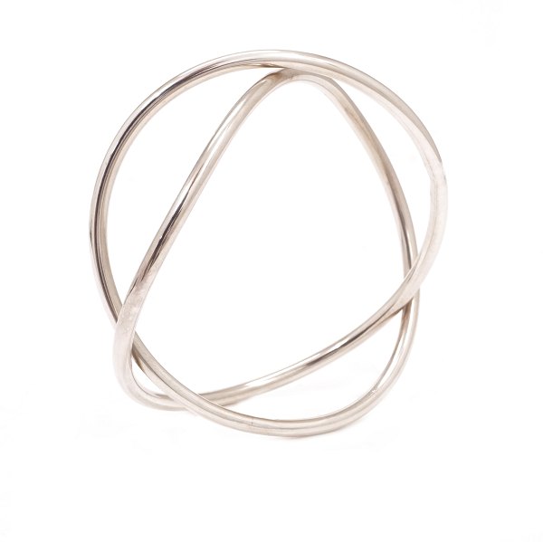 Hans Hansen Armring aus Silber. Gestempelt. D innen: 6,5cm