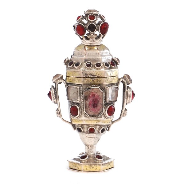 Riechdose von Paul Hansen, Tondern, 1785-1830. H: 12cm