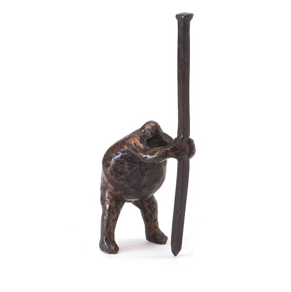 Keld Moseholm, 1936-2023, Bronze. H: 11cm