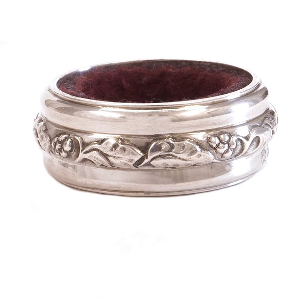 Georg Jensen sterlingsilber Tropfenfänger für eine Weinflasche #428. D: 42mm
